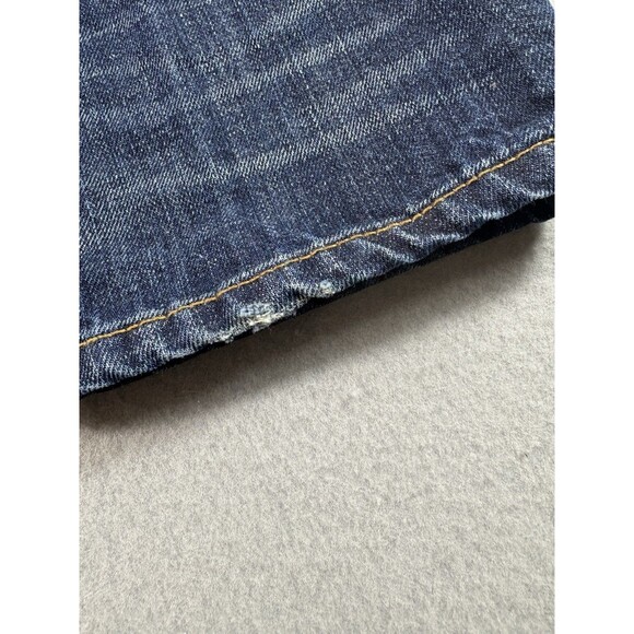 Converse Vintage Straight Jeans Mens 31x29 Blue One Star Premium Denim Tag 32x30 - Picture 15 of 15